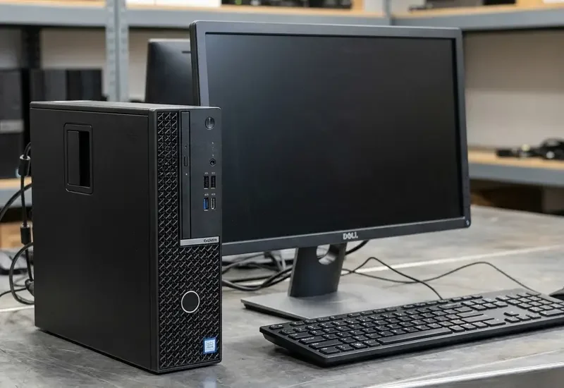 Desktop Computer E-Waste Recycling