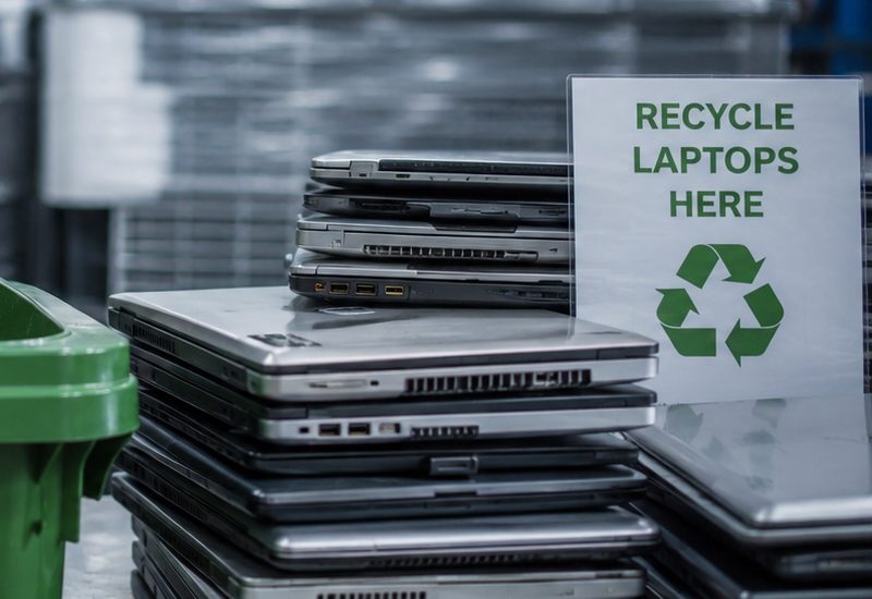 Laptop E-Waste Recycling Service
