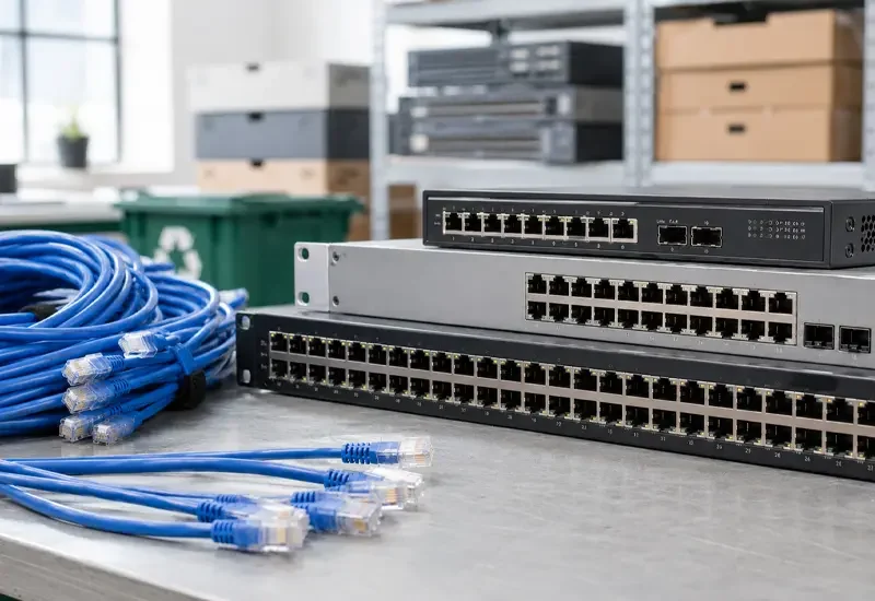 IT Network Equipment E-Waste Recycling